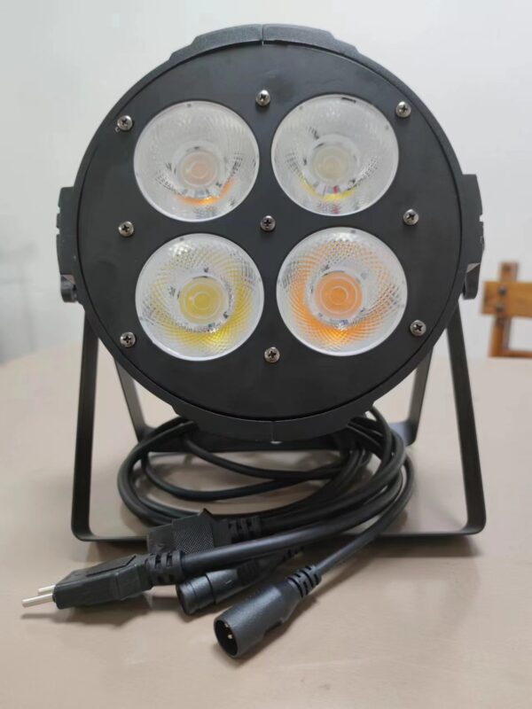 4PCS 50W LED Par Light for Powerful Stage Illumination | YiCheng Light