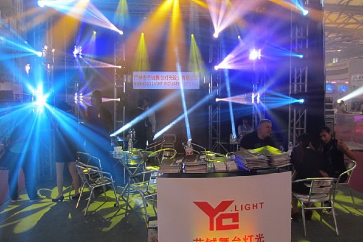 Tokyo international audio show Shanghai 2014 lights